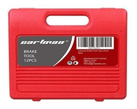 CARTMAN 12pc Heavy Duty Disc Brake Caliper Tool Kit 2