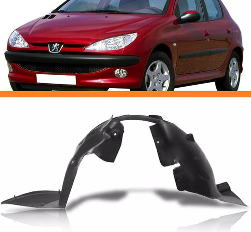 Pasarrueda Guardaplast Delante Peugeot 206 Conductor Izquier 0