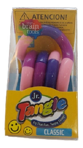 Classic Tangle Junior Various Colors Anti-Stress Fidget Game 12