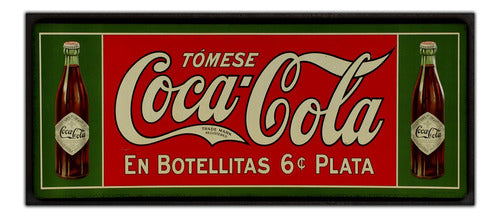 Coca Cola Retro No Chapa - #46 - Vintage Decorative Sign 0