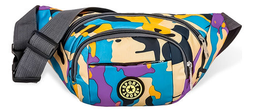 Riñonera Multicolor Camuflada Multicolor - Otec 5