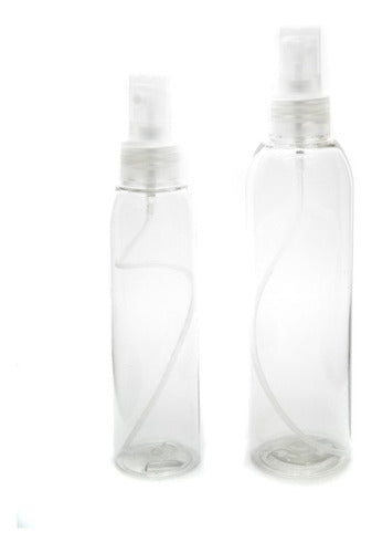 Mega Plastic Perfume Spray Bottle 125 cc - Pack of 50 2