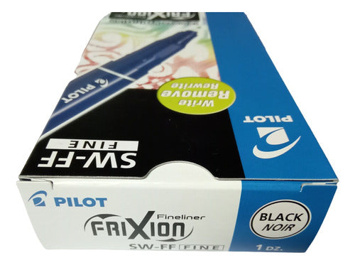 Pilot FriXion Fineliner Microfiber Erasable Box of 12 5