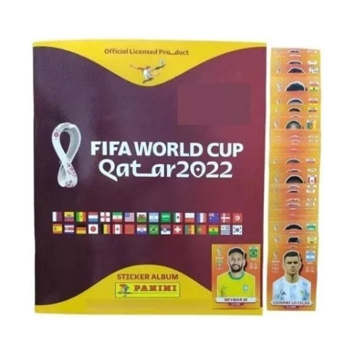 Fifa World Cup Qatar Panini  Album+20 Figuritas Distintas 0