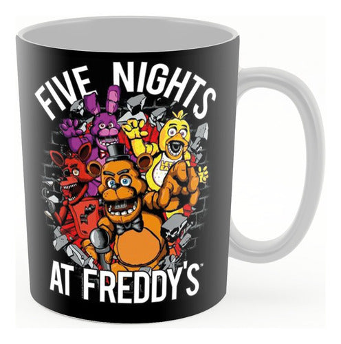 Sublifreaks Taza De Cerámica - Five Nights At Freddy's (Various Models) 1