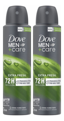 Dove Men + Care Extra Fresh 72h Antiperspirant Deodorant Kit X2 0