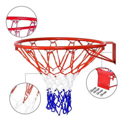 Basketball Hoop with Net Size 5 4