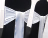 Set of 50 Chair Bows + 12 Table Runners Satin Fabric Ribbons Event Offer 0