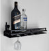 Wall Mounted Wine Rack and Glass Shelf for Wine Lovers 3
