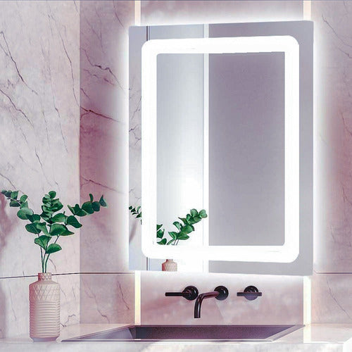 Decolife Espejo Led Rectangular De 70x50 Cm !!! Oferta 1