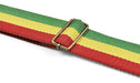 Amumu Reggae Guitar Strap Jamaica Rasta for Acoustic Guitars 2