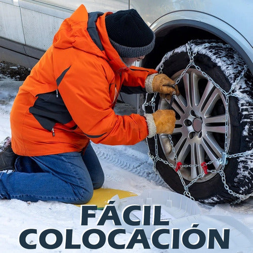 Iael Juego De Cadenas Nieve Y Barro Ford Ecosport 205/65/15 6