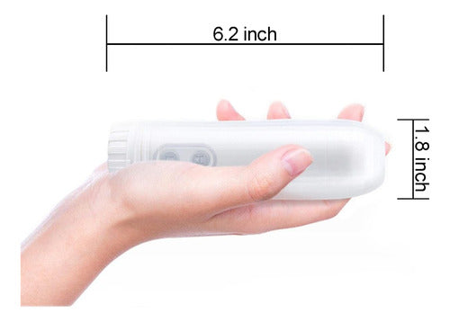 Bidé Portable Eléctrico Para Higiene Personal, Blanco 3