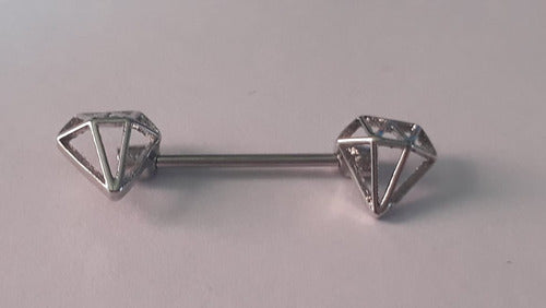 Surgical Steel Nipple Piercing (Nipple Shield), Set of 1 0