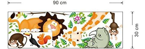 MLM Lovely Giraffe Monkey Rhinoceros Lion Zoo Zoological 5