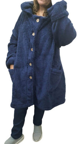 Plush Reversible Coat with Pockets Sizes 14 and 16 5