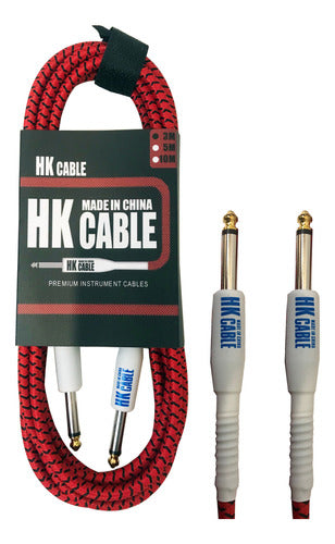 Professional 3-Meter Cable Plug for Electric Instruments by HK 0