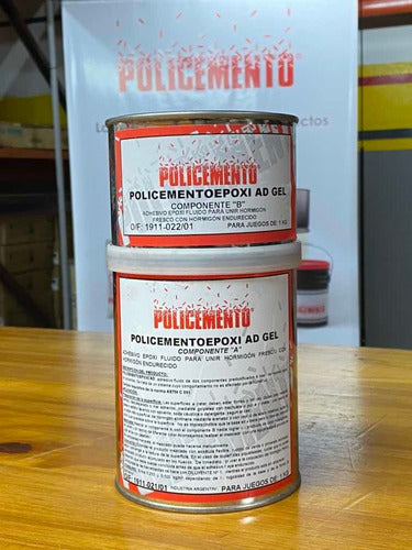 Policementoepoxi - Adg (adhesivo Epoxi De Uso General) X 1 K 1