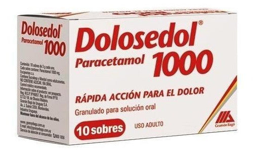 Dolosedol 1000 Mg 10 Sobres 0