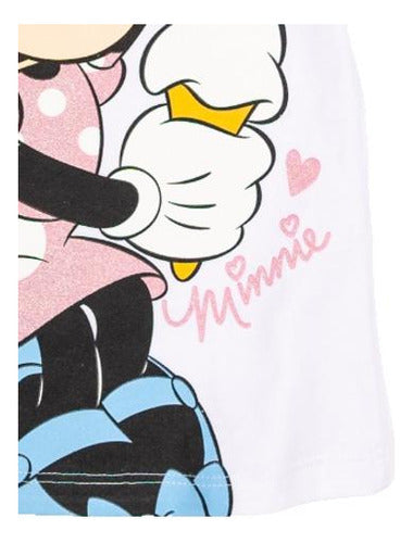 Disney Remera Niña Teens Manga Corta Minnie Mouse Original 4