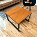 Custom Argentina Square Modern Living Coffee Table Iron Wood Industrial 4