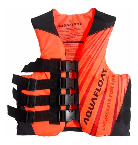 Aquafloat Chaleco Salvavidas Talle 12 4 Tiras Deportes Acuaticos 2