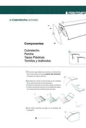 ARMAR Alero Caja Tablero Termicas Proteccion Exterior 50 Cm Ancho 2