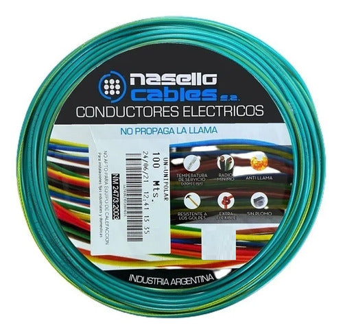 CONDUELEC Unipolar Electric Cable 2.5 mm x 100 Meters 0