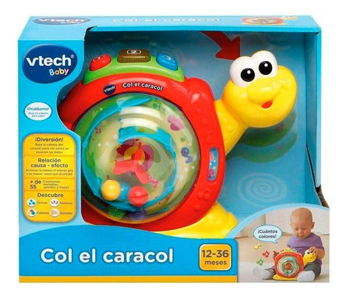 Juguete Interactivo Vtech Col El Caracol Sonidos Música Cuo 0