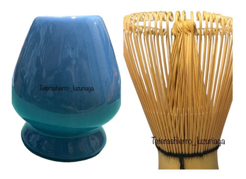 Teterashierro_luzuriaga Matcha Tea Bamboo Whisk with Stand 0