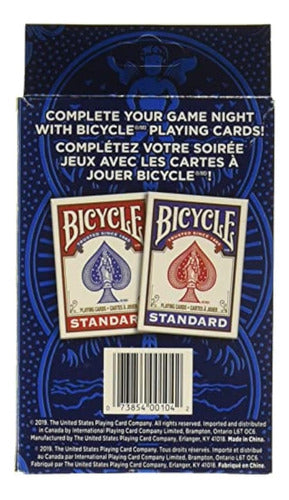 Chips Bicycle Poker, 100 Unidades Con 3 Colores, 1