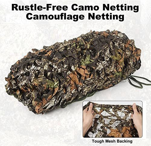 Iunio Camouflage Shade Netting Biomechanical Leaves (2x1.5m) 6