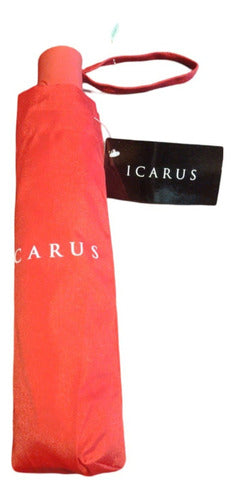 Icarus Unisex Short Automatic Reinforced Windproof Umbrella with Case 0