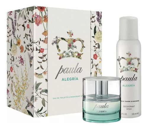 Paula Alegria Women's Perfume Set Edt 60 Ml + Deo 123 Ml 0