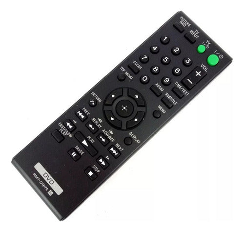 Controle Compatível Sony Dvd W-7409 0