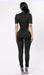 Premium Quality Short Sleeve Stretchy Catsuit Jumpsuit 100% Lycra - Women's Skinny Fit 2