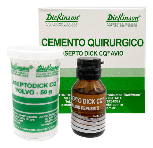 Dickinson Surgical Cement, Set: 50g + 20ml 0