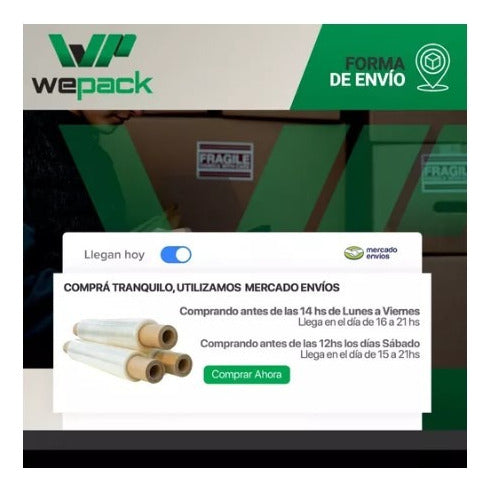 WePack Manual Strapping Machine Suncho Wepack Pet 19mm 6