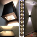 Eclipse FX LED Wall Sconce Light for Bar, DJ Booth, Restaurant, and Party - 12w 6