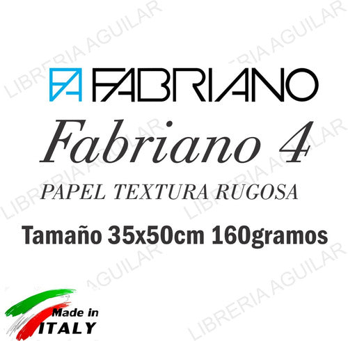 10 Fabriano Artistic Watercolor Paper 100% Cotton Thick Grain 7