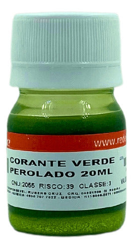 Corante Para Resinas Verde Perolado (20 Ml) 0