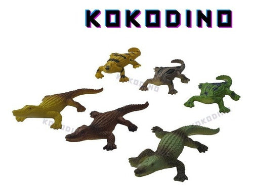 Kokodino Mini Crocodiles 12 Pack Toy Souvenir Model Animal Reptile 1