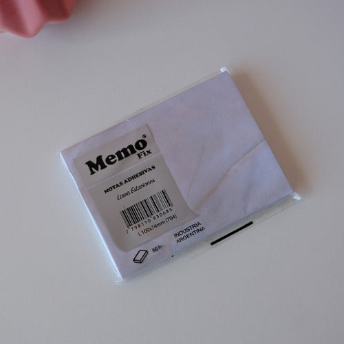 Memo Fix Sticky Notes Stone Design 100x74 Mm - Model 704 1