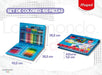 Set Maped 100 Piezas Marcadores + Lapices + Crayones Valija 1