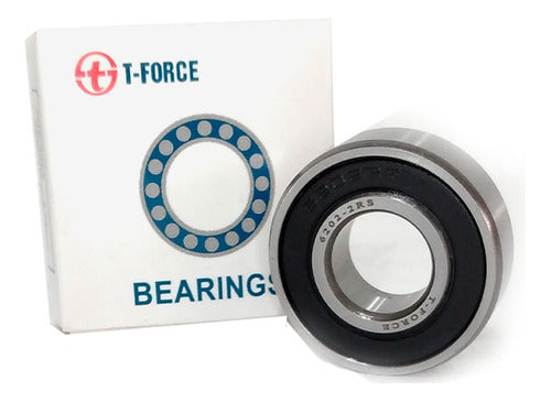 T-FORCE Bearing 6202 2RS Double Rubber Seal 15x35x11mm 0