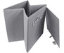 Medium Foldable Fabric Organizer Box - Gray Compactor 4