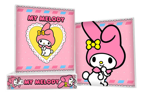 Lero-Lero Carpeta Escolar N°3 - My Melody Kuromi Kitty Cinnamoroll 0