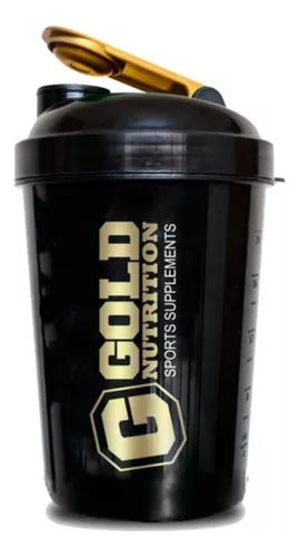 Shaker Simple Gold Nutrition Vaso Mezclador Proteinas Negro 0