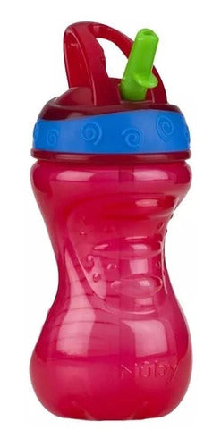 Nuby Spill Proof Cup With Flip-It Straw N99498 0