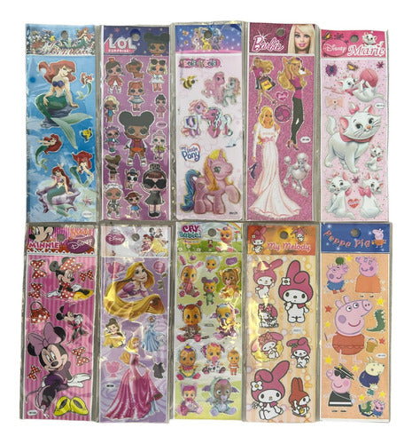 Álbum De Stickers + 10 Planchas De Stickers Nenas 1 / M11 2